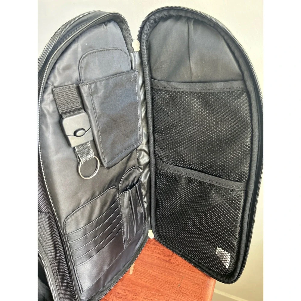 Zuca Black Backpack Unisex Large
